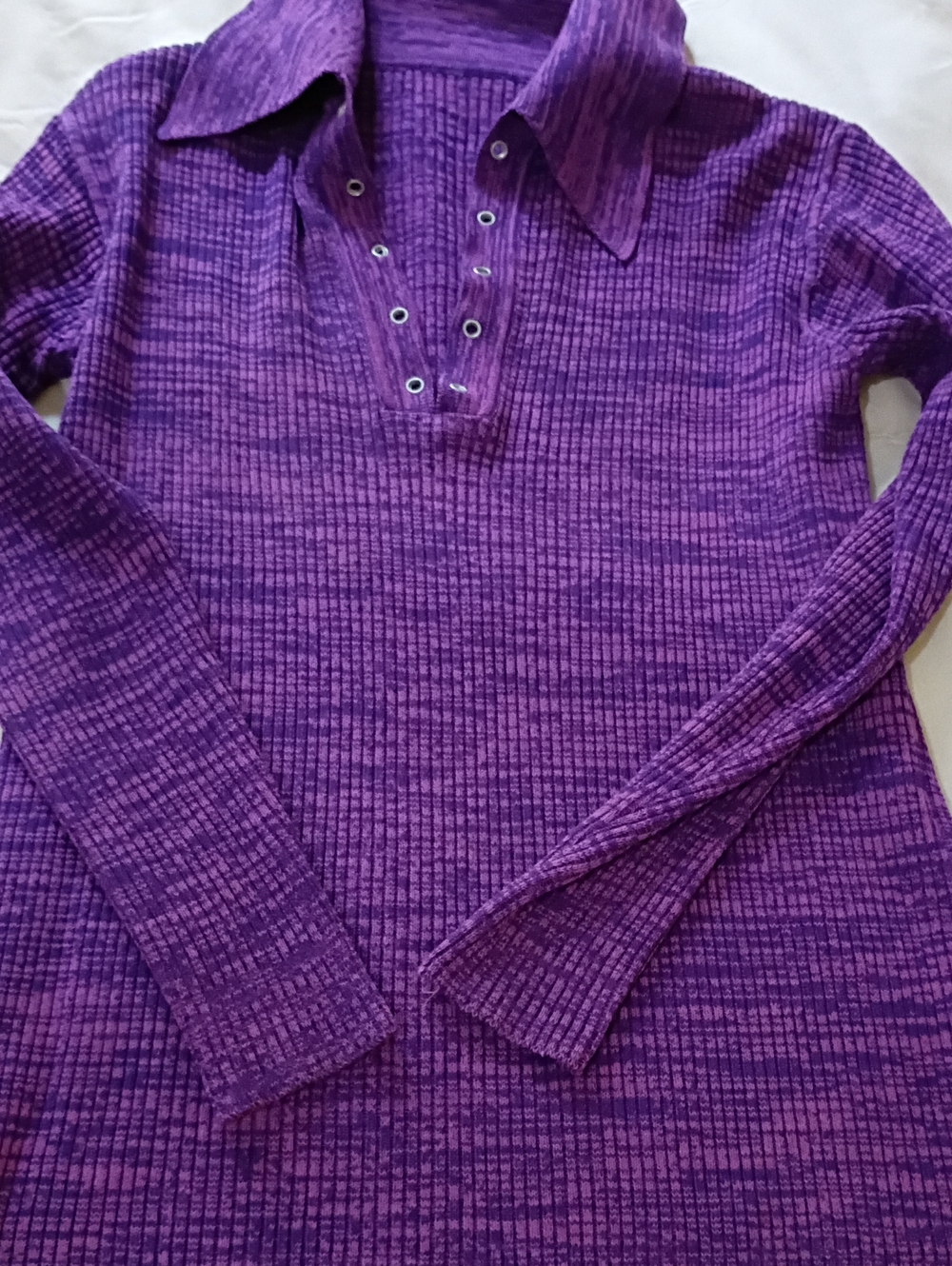 70s Purple Sweater